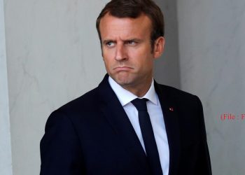 French President Emmanuel Macron slapped by man in crowd