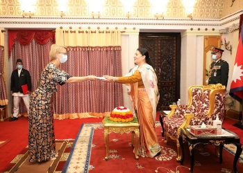 Ambassadors submit credentials to President