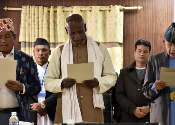 Two newly elected HoR members take oath of office and secrecy