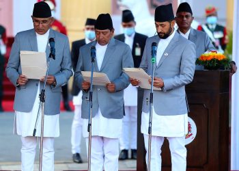 Newly appointed deputy prime ministers, ministers take oath