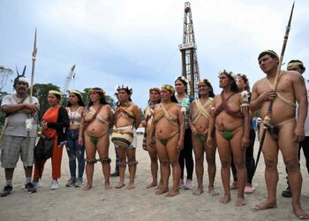 ECUADOR-ENVIRONMENT-OIL-INDIGENOUS-REFERENDUM