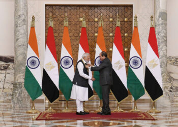 EGYPT-INDIA-DIPLOMACY