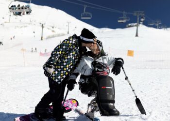 GREECE-ATHENS-CHINA-PCT-SIT-SKI WHEELCHAIR-GREEK PARALYMPIC ATHLETE-DONATION