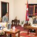 British Ambassador Pollitt pays farewell call on President Paudel