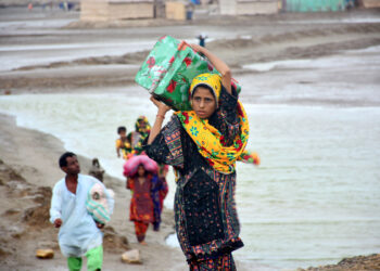 PAKISTAN-THATTA-CYCLONE BIPARJOY-EVACUATION