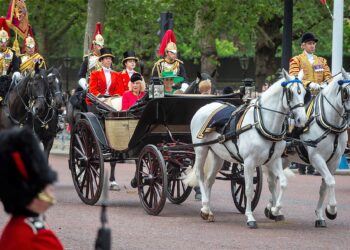 BRITAIN-LONDON-KING CHARLES III-OFFICIAL BIRTHDAY-PARADE