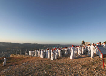 MIDEAST-NABLUS-SAMARITANS-SHAVUOT FESTIVAL