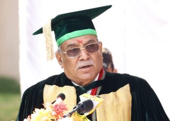 PM Dahal insists on will power to improve TU quality