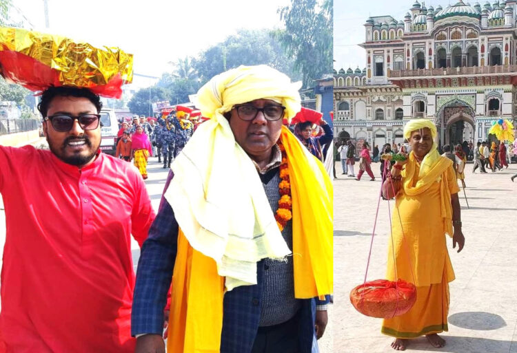 Janakpurdham sends ‘bhar’ offerings to Ayodhya