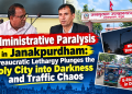 Administrative Paralysis in Janakpurdham: Bureaucratic Lethargy Plunges the Holy City into Darkness and Traffic Chaos
